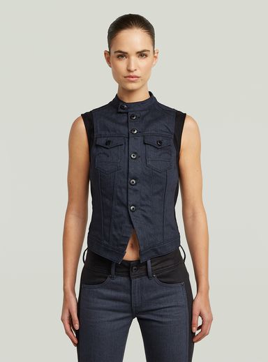 Pitched Hem Slim Vest PM 2.0